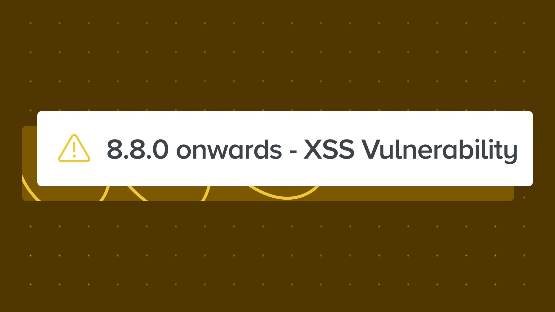 開發者公告：WooCommerce 8.8.0及更高版本中的XSS漏洞