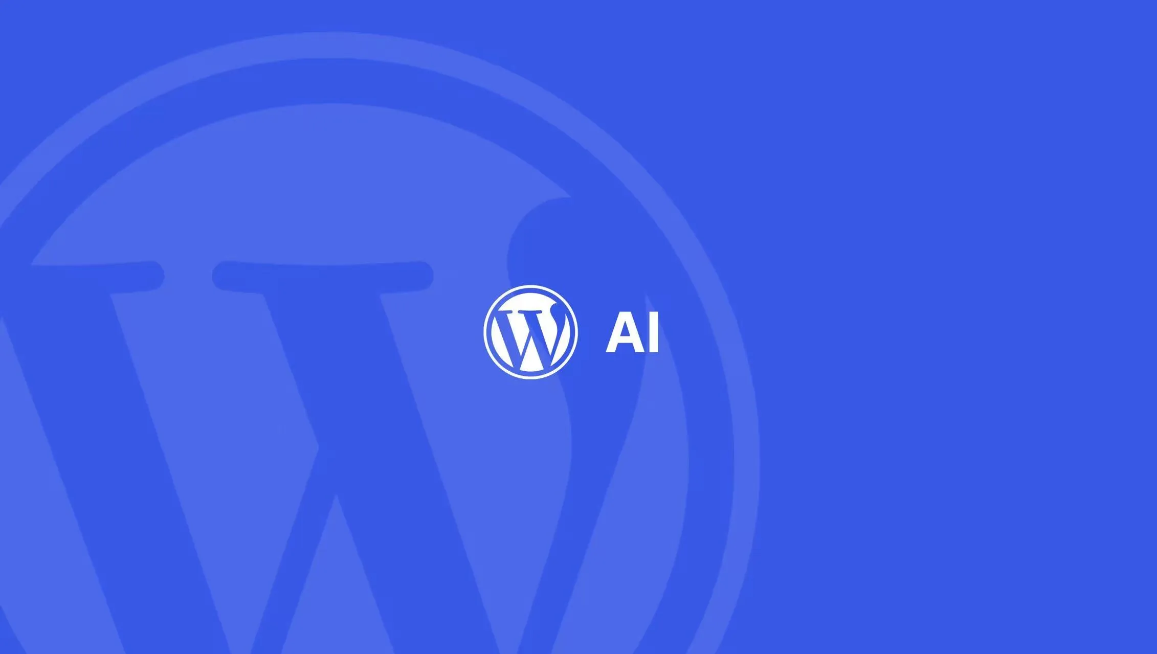 順勢而為，WordPress AI 官方團隊正式成立。